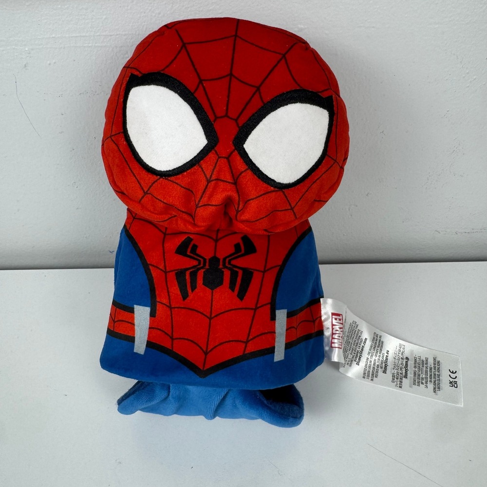 Disney Store Marvel Spider-Man Nesting Plush Set Miles Morales Ghost-Spider Gwen